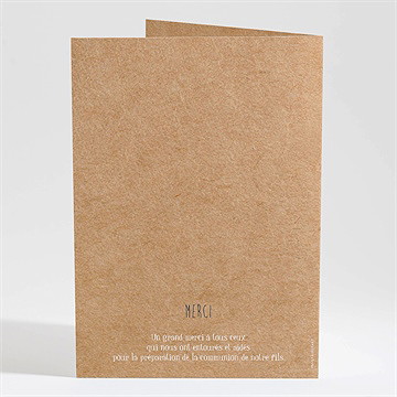 Livret de messe communion tout un symbole - Dos du livret