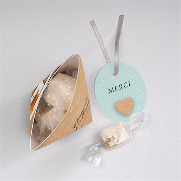 Boîte surprise mariage notre roman photo - Intérieur de la boîte