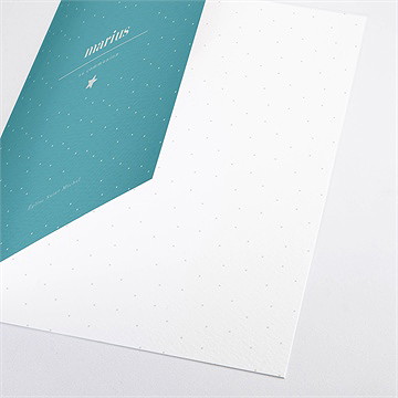 Livret de messe communion tampon étoilé - Détail du livret