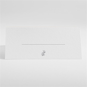 Marque-place communion illuminations - Dos du marque-place