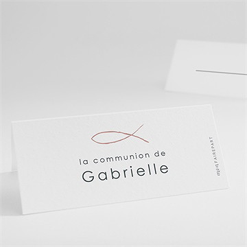 Marque-place communion jour sacré