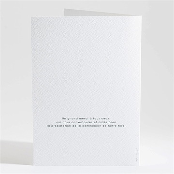 Livret de messe communion jour sacré - Dos du livret