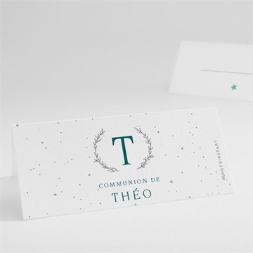 Marque-place communion ma couronne