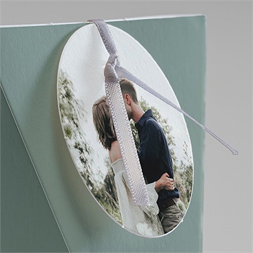 Boîte surprise mariage vert laurier - Détail de la boîte