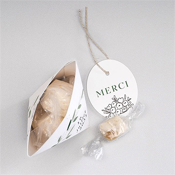 Boîte surprise mariage la belle histoire - Intérieur de la boîte