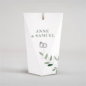 Boîte surprise mariage la belle histoire - Dos de la boîte