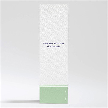 Signet communion venez l'entourer! - Dos du signet