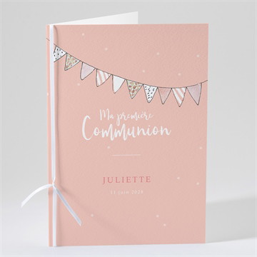 Livret de messe communion banderoles de fanions