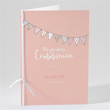 Livret de messe communion banderoles de fanions