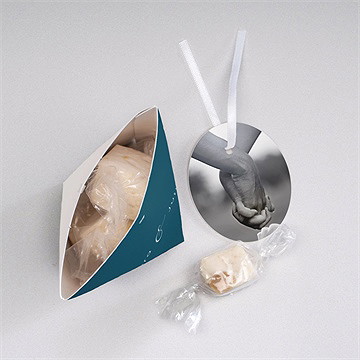 Boîte surprise mariage love... - Intérieur de la boîte