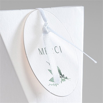 Boîte surprise mariage poésie d'aquarelle - Détail de la boîte