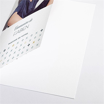 Livret de messe communion ambiance art déco - Détail du livret