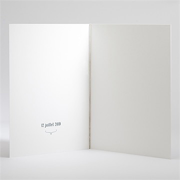 Livret de messe communion ambiance art déco - Intérieur du livret