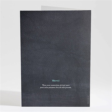 Livret de messe communion sacrement élégant - Dos du livret