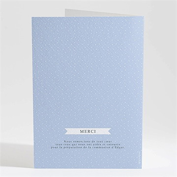 Livret de messe communion doux flocons - Dos du livret