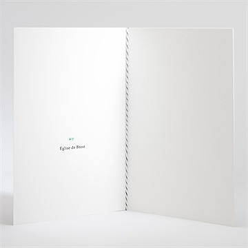 Livret de messe communion moderne chic - Intérieur du livret