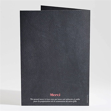 Livret de messe communion etape chrétienne - Dos du livret