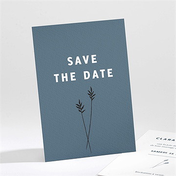 Save the Date mariage esquisse