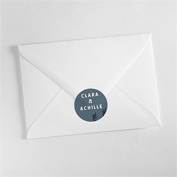 Sticker mariage esquisse - Mise en situation