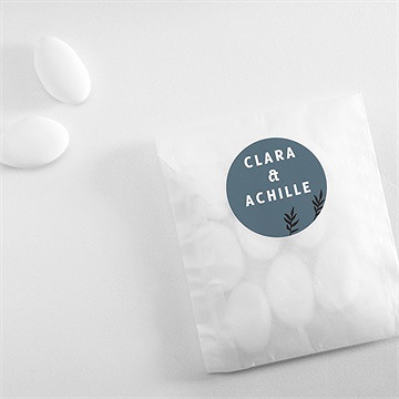 Sticker mariage esquisse - Mise en situation