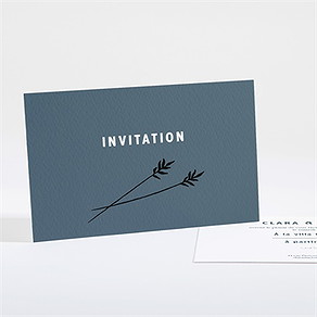 Carton d'invitation mariage esquisse