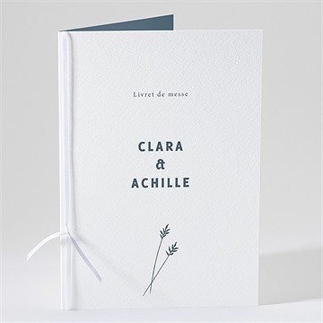 Livret de messe mariage esquisse