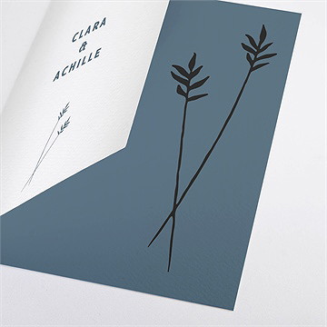 Livret de messe mariage esquisse - Détail du livret