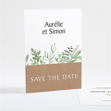 Save the Date mariage fougères
