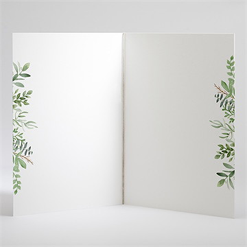 Livret de messe mariage fougères - Intérieur du livret