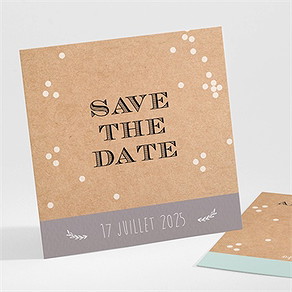 Save the Date mariage petite cocotte