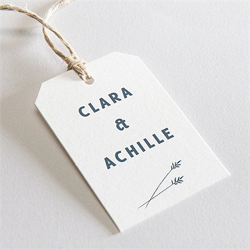 Etiquette mariage esquisse