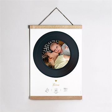 Affiche naissance mon premier show