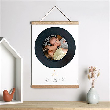 Affiche naissance mon premier show - Mise en situation