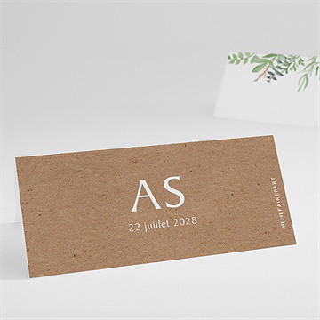 Marque-place mariage fougères