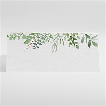 Marque-place mariage fougères - Dos du marque-place