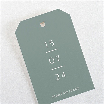 Etiquette mariage poésie d'aquarelle - Dos de l'étiquette