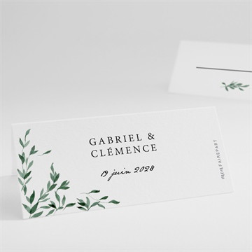 Marque-place mariage so chic