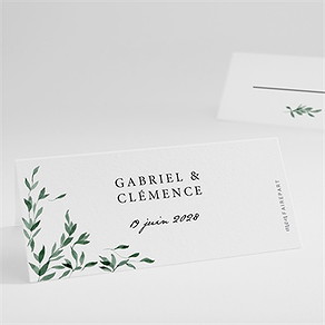 Marque-place mariage so chic