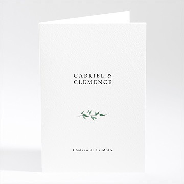 Menu mariage so chic