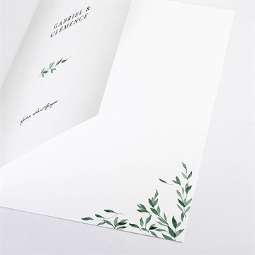 Livret de messe mariage so chic - Détail du livret