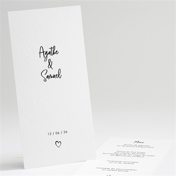 Menu mariage juste nous