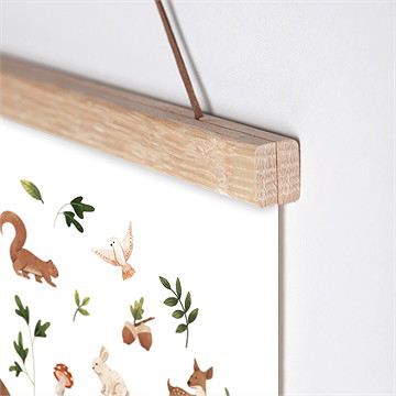 Affiche naissance compères - Détail de l'affiche