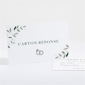 Carton réponse mariage la belle histoire