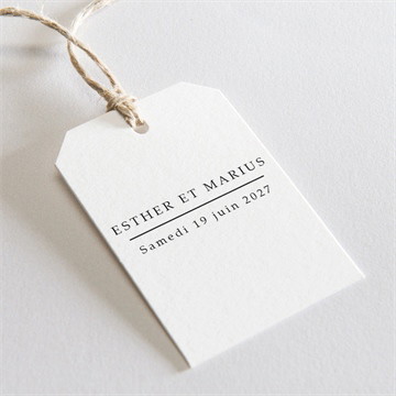 Etiquette mariage liés pour toujours