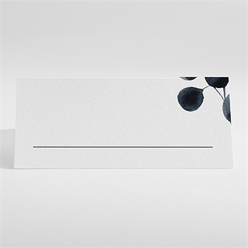 Marque-place mariage contraste - Dos du marque-place