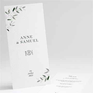 Menu mariage la belle histoire