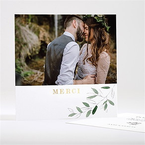 Remerciement mariage la belle histoire