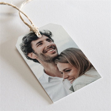 Etiquette mariage epuré