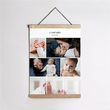 Affiche naissance instants