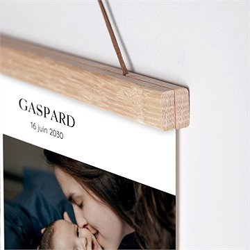 Affiche naissance instants - Détail de l'affiche